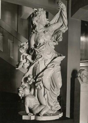 Allegorie des Friedens : Radmeritz (heute: Radomierzyce), Schloss Joachimstein (Pałac Radomierzyce), Allegorie des Friedens