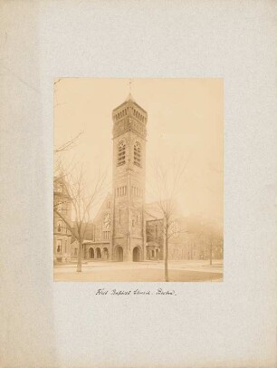 First Baptist Church, Boston: Ansicht