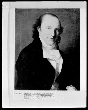 Selbstbildnis Jospeh Hauber (1766-1834)