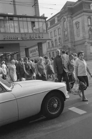 Fußgänger im Straßenverkehr