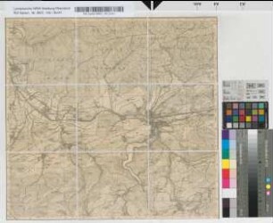 [Topographische Karte 1 : 25.000 (Meßtischblätter): Nördliche Rheinprovinz und südliches Westfalen]. [2657], 4615 Meschede 51°18'- 8°10'. Preußische Landesaufnahme 1894.