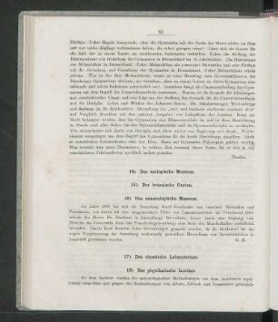 17) Das chemische Laboratorium.