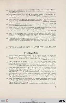 Steinzeug (Nr. 492-538)