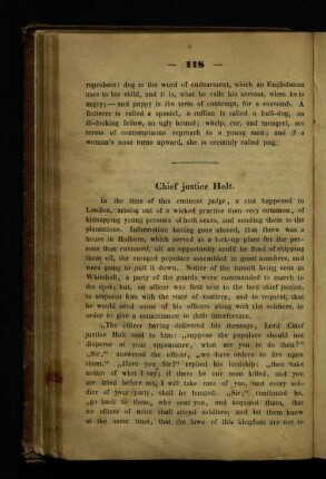 Chief justice Holt.