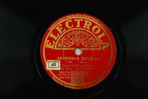 Archibald Douglas : 2. Teil / Loewe