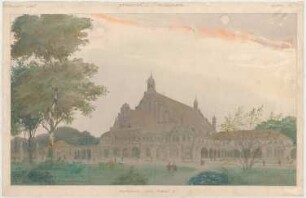 Thiersch, Friedrich von; Augsburg (Bayern); Stadthalle - Perspektive