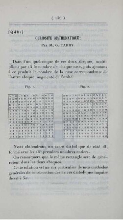 Curiosité mathématique.