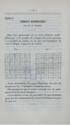 Curiosité mathématique.