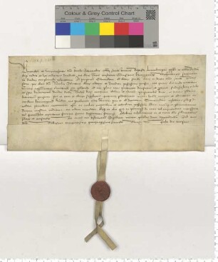 Präsentation an Propst Jacob Schomaker für eine Commende am Annen Altar zu St. Johannis [lat].