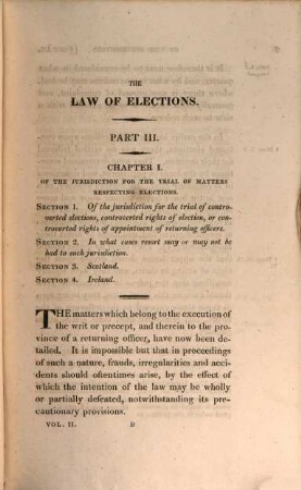 A practical treatise on the law of elections, relating to England, Scotland, and Ireland, 2