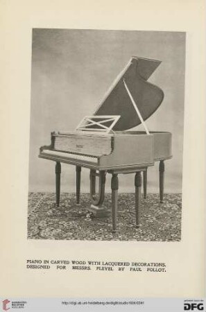 87: The piano as a modern piece of furniture