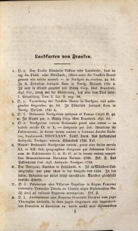 Verzeichniß von bambergischen topographisch-historischen Abbildungen in Holzschnitt, Kupferstich, Lithographie &c. mit historisch-artistisch-literarischen Notizen