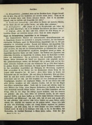 Gegen die Verwahrlosung Jugendlicher in der Kriegszeit