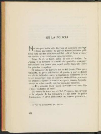 En la policia