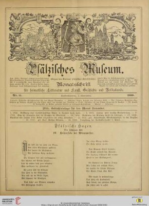 Nr. 11 (1. November 1888)