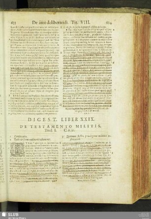 Digest. lib. XXIX. de testamento militis