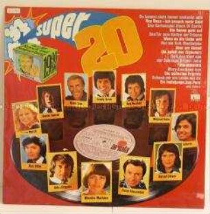 Deutsche Schlager von 1975, Plattenhülle