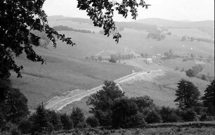 Belchenstraße mit Blick ins Tal am Wiedener Eck