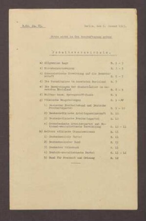 Lageberichte des Reichskommissars für Überwachung der öffentlichen Ordnung, Nr. 83