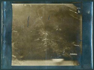 Foto des Geländes um und südwestlich von Bouchavesnes(-Bergen) (Luftbild)