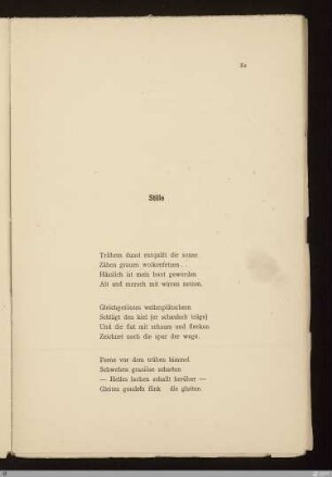 Stille
