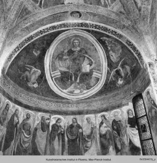 Majestas Domini und die zwölf Aposteln