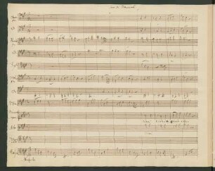 Nr. 43 (GA) / 21 (Hob). Coro di baccanti: Vieni, vieni, amato Orfeo