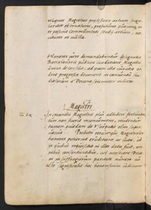 Magistri.