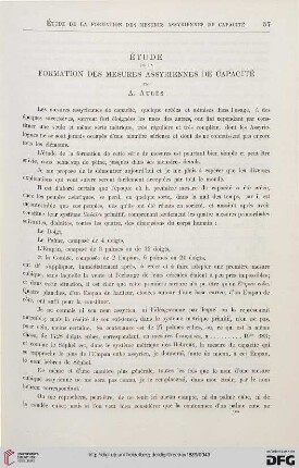 11: Étude de la formation des mesures assyriennes de capacité