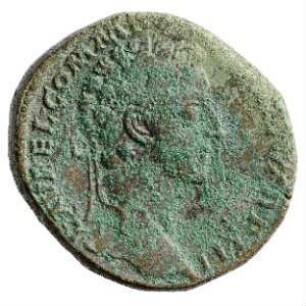 Münze, Sesterz, 178 n. Chr.