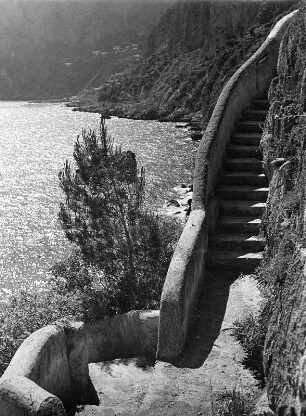 Capri. Strada Krupp. Treppenanlage