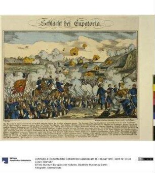 Schlacht bei Eupatoria am 16. Februar 1855.