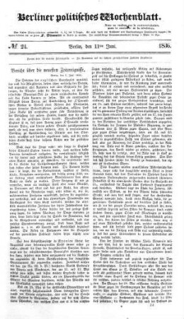 No 24, 11. Juni 1836