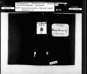 Kriegsstammrolle des Stabs des III. Bataillons