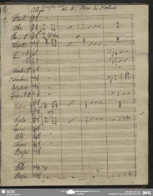 No. 6 Chor der Hofleute: "Preist die Zeit der Minne"