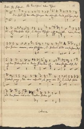 9. Rec (B): Dir, Jesu, sei von allen Zungen der wärmste Dank gesungen