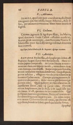 VI. Cadmus.