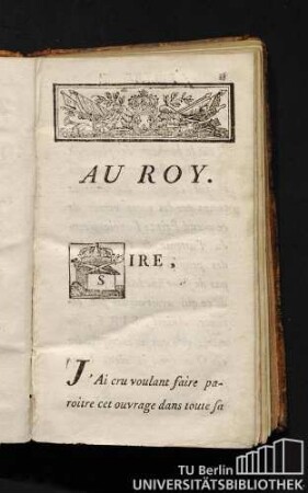 Au Roy. Sire,...