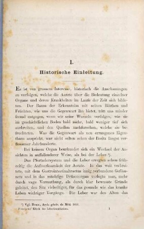 Die medicinische Klinik : nach eigenen Beobachtungen bearbeitet, 1,[1]