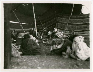 Taken in Transjordanien near Heshbon - Tent of the Ahiele in the Beni Sacher Tribe