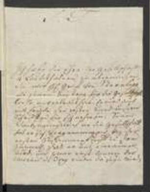 Brief von Jeunet Duval an Johann Jacob Kohlhaas