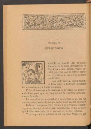 Capítulo IX - Entre lobos