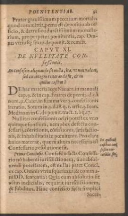 Caput XI. De Nullitate Confeßionis.