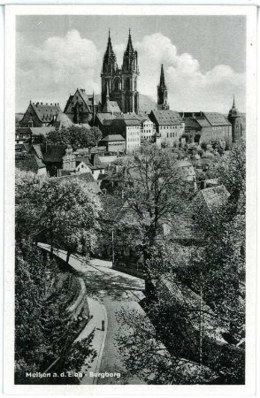 Meißen. Burgberg