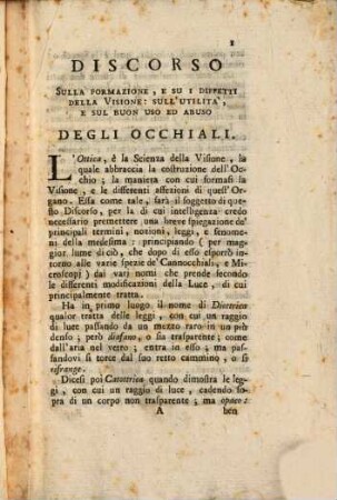 Esposizione delle comuni e nuove spezie di cannocchiali, telescopi ...