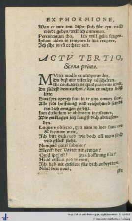 Actu Tertio