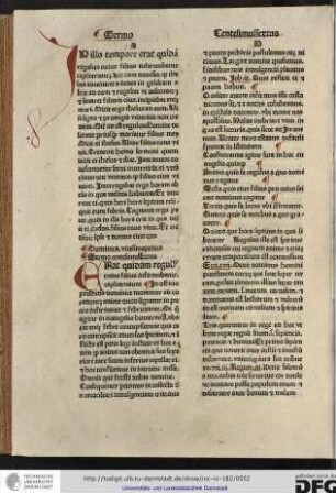 [Evangelium Johannis iiii]. In illo tempore erat quidam regulus...