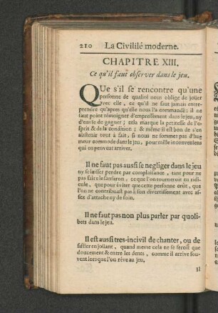 Chapitre XIII. Capitel XIII.