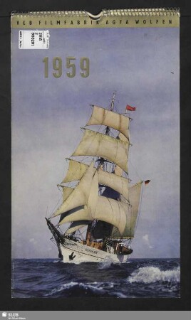 VEB Filmfabrik Agfa Wolfen 1959