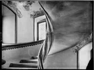 Villingen Museum im Rathaus Innenansicht Treppenaufgang